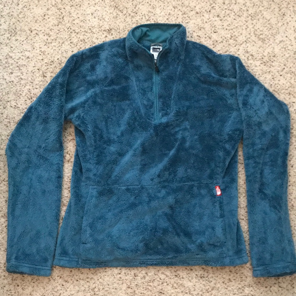 Teal Northface Jacket